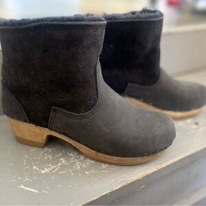 No. 6 Shearling Clog Boots Sz 41 (8.5-9)
